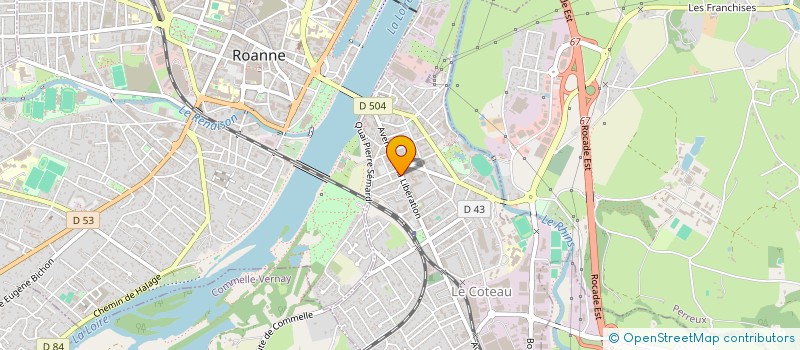 localisation de l'entreprise SARL LES LOULOUS à RIORGES