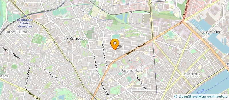 localisation de l'entreprise SARL LES MACARONS D'ANTHONY à LE BOUSCAT