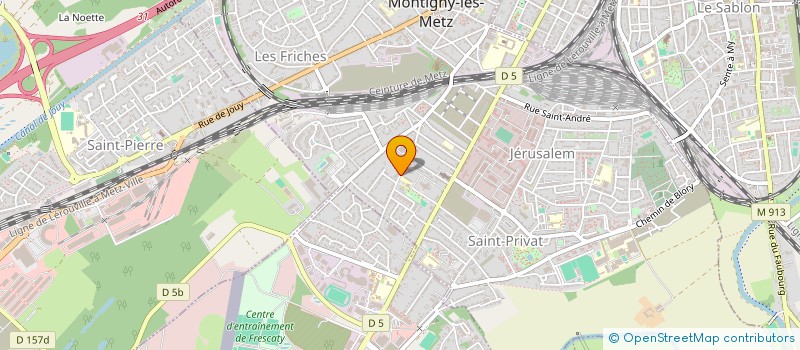 localisation de l'entreprise SARL LES MAIDIERES à MONTIGNY-LES-METZ
