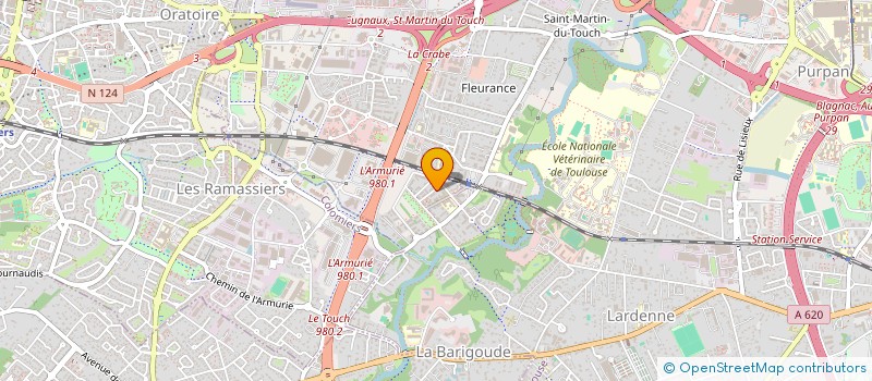 localisation de l'entreprise SARL LES MAISONS SUSPENDUES à TOULOUSE