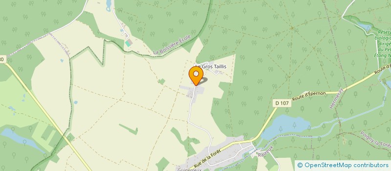 localisation de l'entreprise SARL LES MANGE-PIERRES  HERMERAY