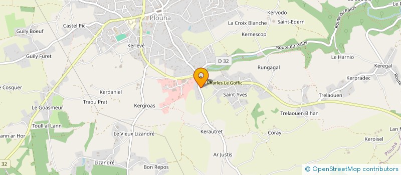 localisation de l'entreprise SARL LES MARAICHERS BRETONS à PLOUHA