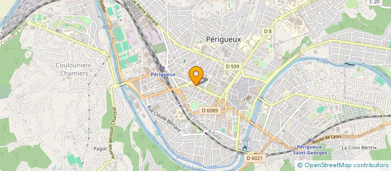 localisation de l'entreprise SARL LES MARIES DE VANESSA  PERIGUEUX