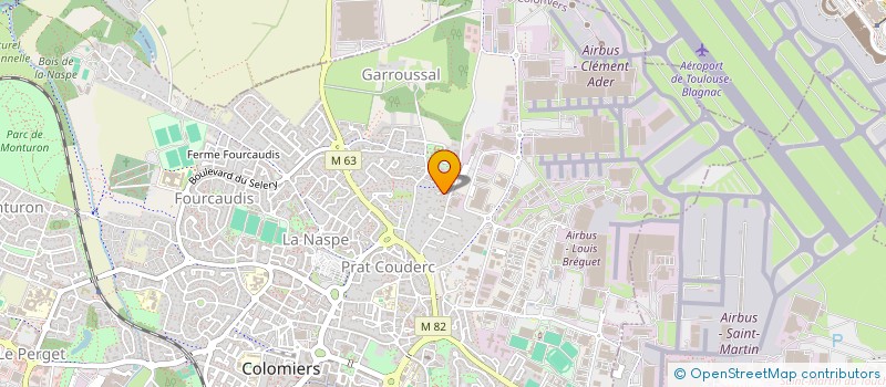 localisation de l'entreprise SARL LES MARMOTTES à COLOMIERS