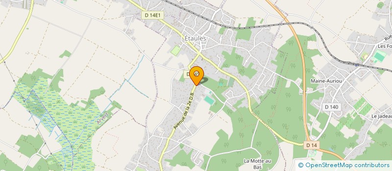 localisation de l'entreprise SARL LES MAS CHARENTAIS  ETAULES