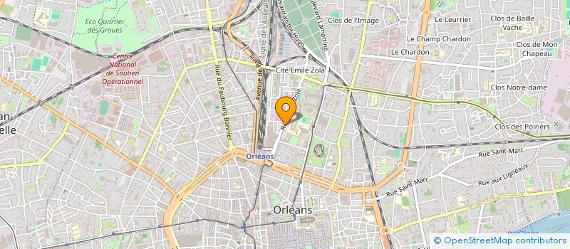 localisation de l'entreprise SARL LES MAZETS à ORLEANS