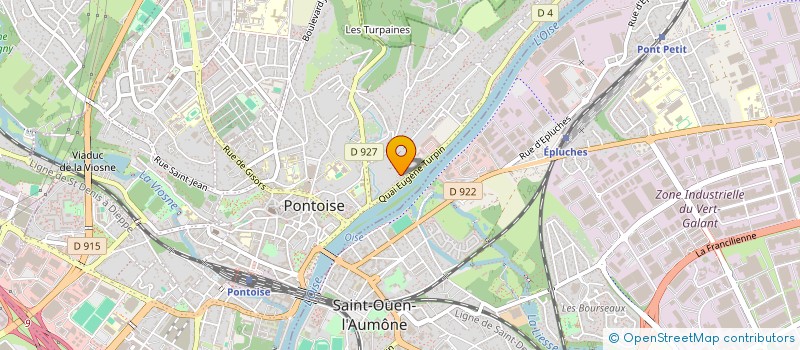 localisation de l'entreprise SARL LES MERVEILLES DE L ORIENT  PONTOISE