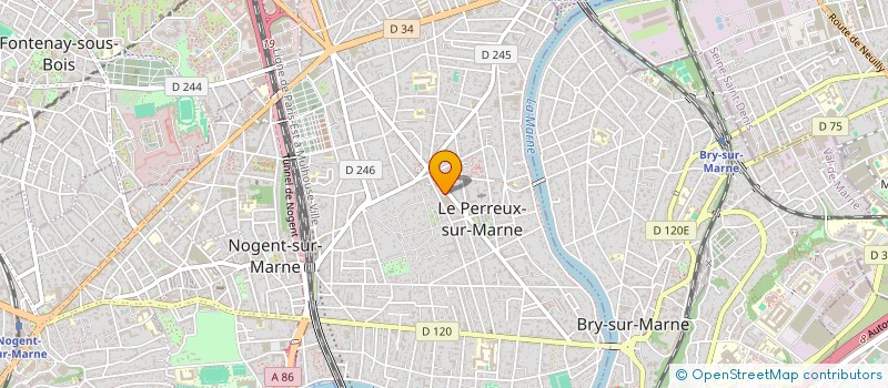 localisation de l'entreprise SARL LES MERVEILLES DE LA NATURE à LE PERREUX-SUR-MARNE