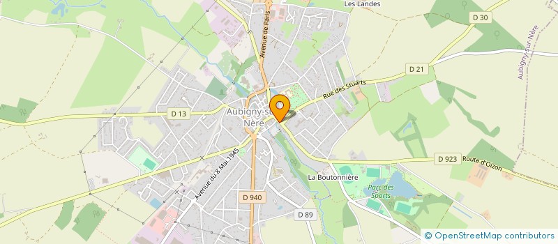 localisation de l'entreprise SARL LES MICHONNEAUX  AUBIGNY-SUR-NERE