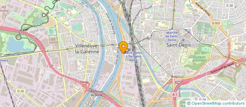 localisation de l'entreprise SARL LES MOMES  SAINT-DENIS