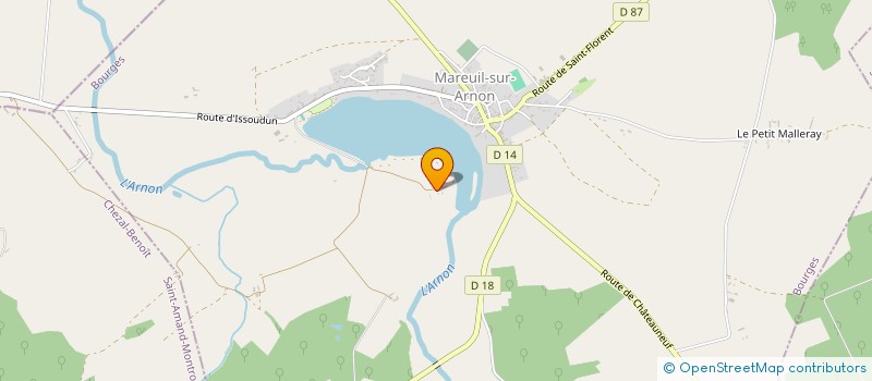localisation de l'entreprise SARL LES MOUSSEAUX à MAREUIL-SUR-ARNON