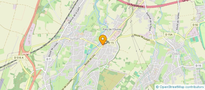 localisation de l'entreprise SARL LES NOUVELLES RESIDENCES à JUILLAN