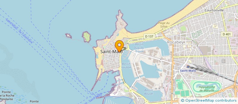 localisation de l'entreprise SARL LES ORBETTES  SAINT-MALO
