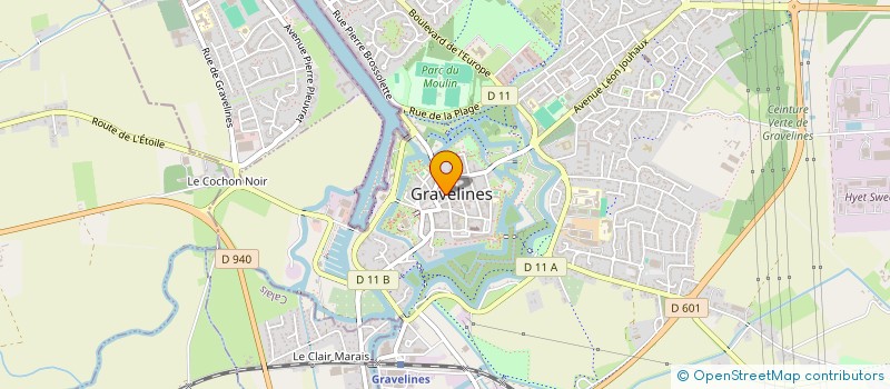 localisation de l'entreprise SARL LES P'TIOTS à GRAVELINES
