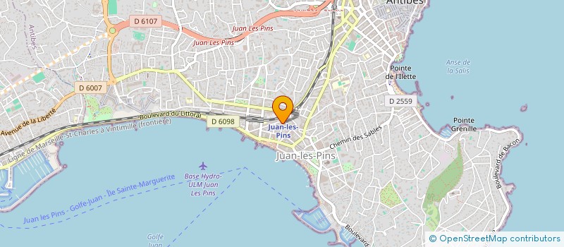 localisation de l'entreprise SARL LES P'TITS CANAILLOUX à ANTIBES
