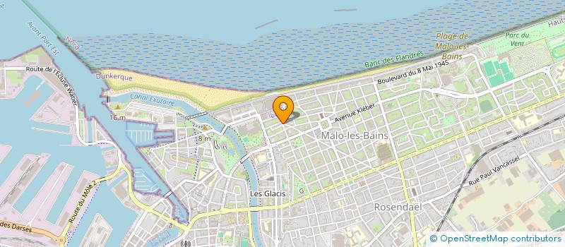 localisation de l'entreprise SARL LES PAGA à DUNKERQUE