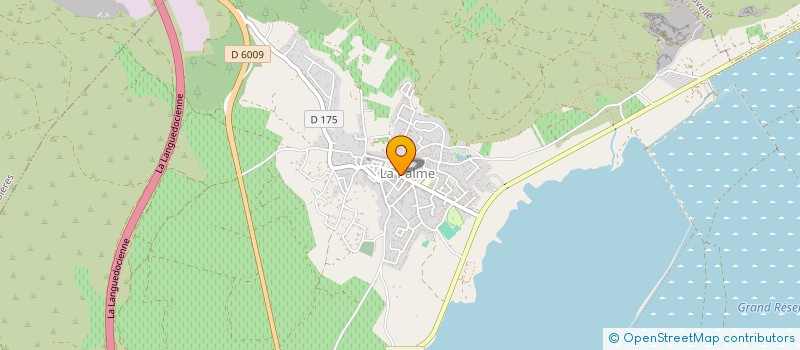 localisation de l'entreprise SARL LES PALMIERS  LA PALME