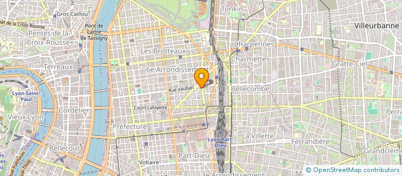 localisation de l'entreprise SARL LES PARCS  LYON