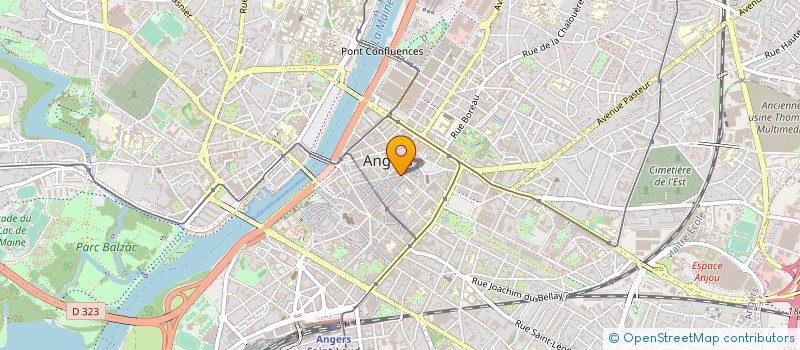 localisation de l'entreprise SARL LES PETITES CAILLES à ANGERS
