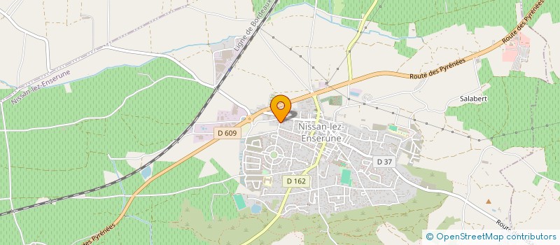 localisation de l'entreprise SARL LES PEUPLIERS à COLOMBIERS