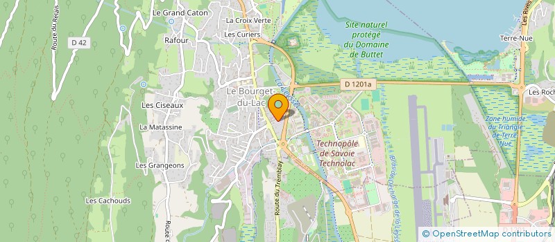 localisation de l'entreprise SARL LES PIVOINES  LE BOURGET-DU-LAC
