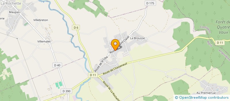 localisation de l'entreprise SARL LES PLACETTES HAUTES à AGRIS