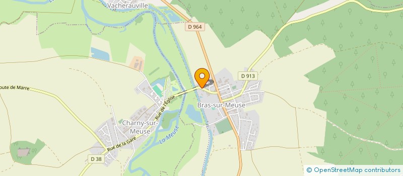 localisation de l'entreprise SARL LES PLAFONDS MEUSIENS à BRAS-SUR-MEUSE