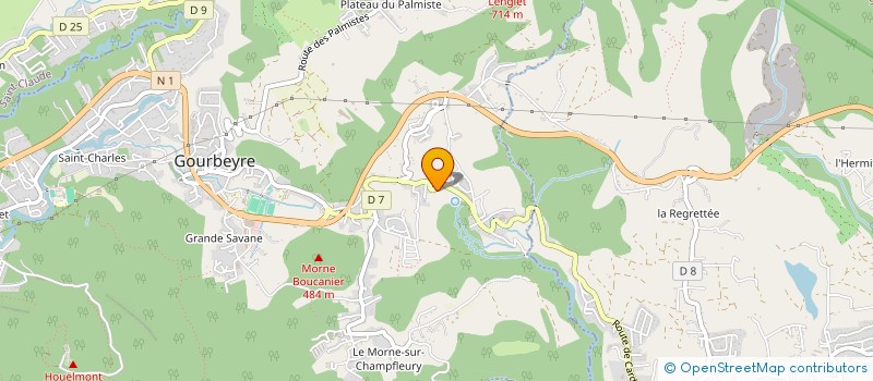 localisation de l'entreprise SARL LES POUSS'VERTES à GOURBEYRE