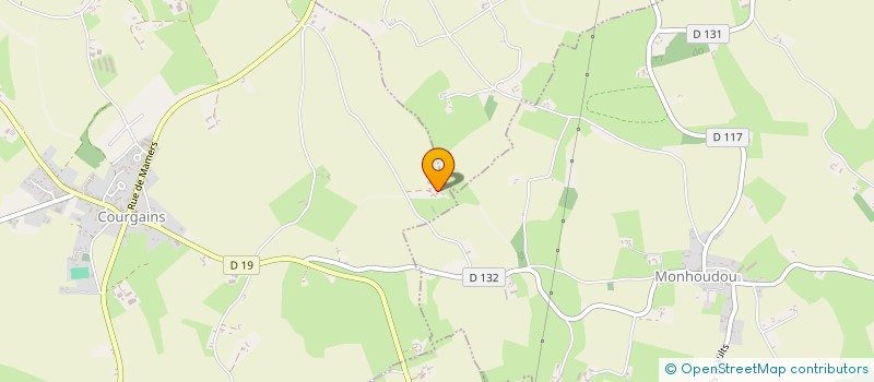 localisation de l'entreprise SARL LES QUATRE SAISONS  COURGAINS