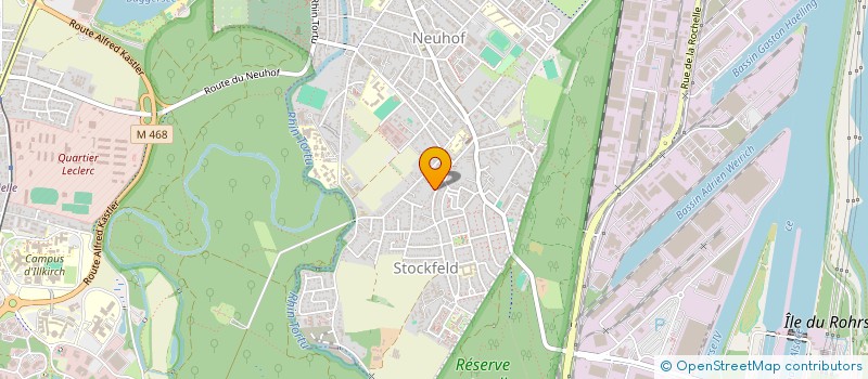 localisation de l'entreprise SARL LES RENARDS  STRASBOURG