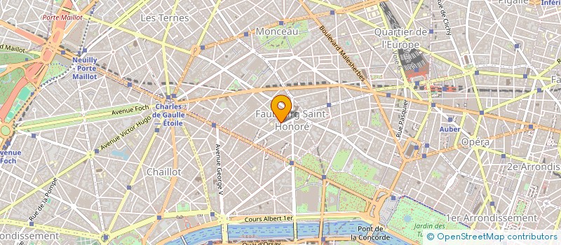 localisation de l'entreprise SARL LES RESIDENCES DE FIVES  PARIS