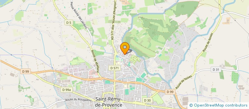 localisation de l'entreprise SARL LES ROCHES  ST REMY DE PROVENCE