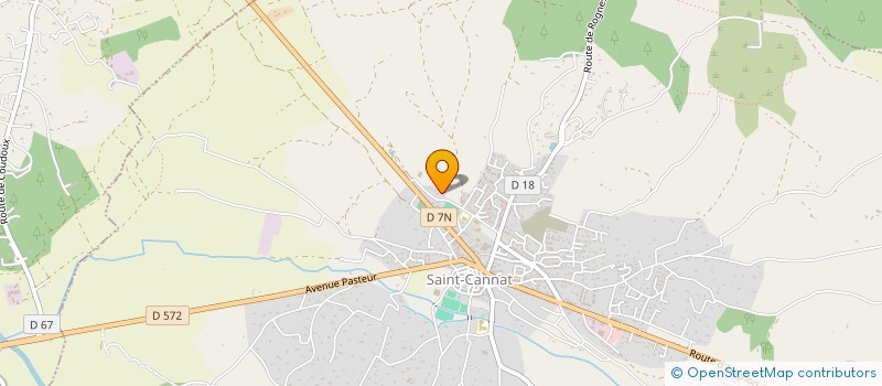 localisation de l'entreprise SARL LES ROIS DU TOIT  SAINT-CANNAT