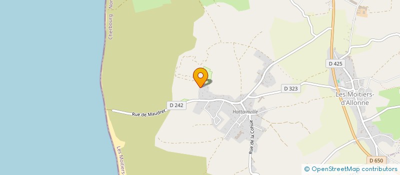 localisation de l'entreprise SARL LES RONDS DUVAL à LES MOITIERS-D'ALLONNE