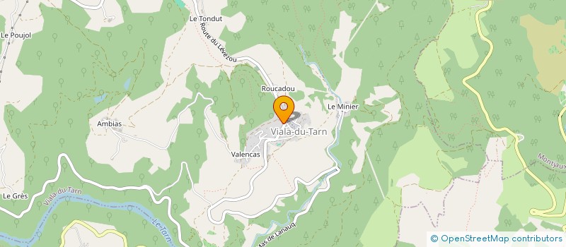 localisation de l'entreprise SARL LES RORO  VIALA-DU-TARN
