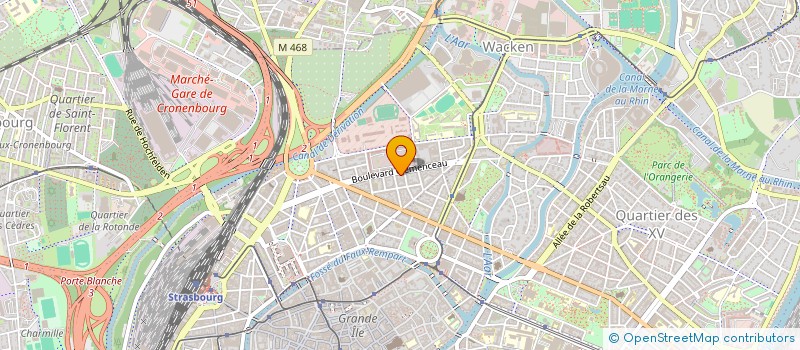 localisation de l'entreprise SARL LES SALES GOSSES  STRASBOURG