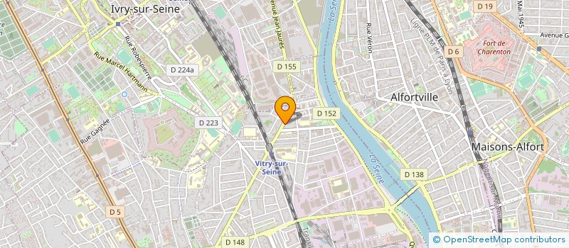 localisation de l'entreprise SARL LES SARI à VITRY-SUR-SEINE