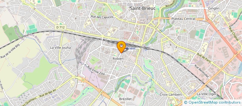localisation de l'entreprise SARL LES SAVEURS à SAINT-BRIEUC