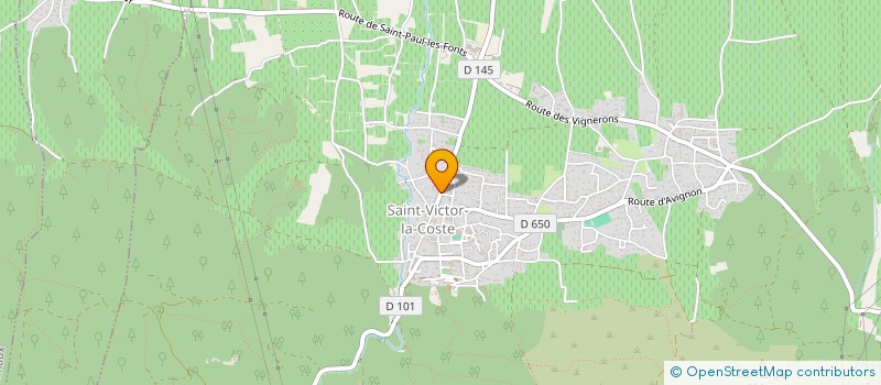 localisation de l'entreprise SARL LES SAVEURS  LAUDUN L'ARDOISE