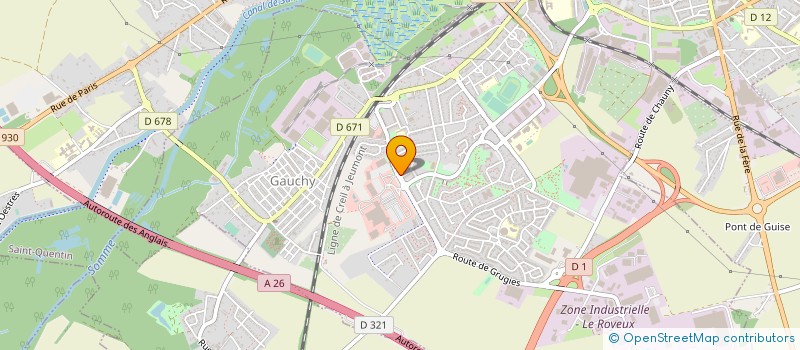 localisation de l'entreprise SARL LES SAVEURS DE THYMOTEE à GAUCHY