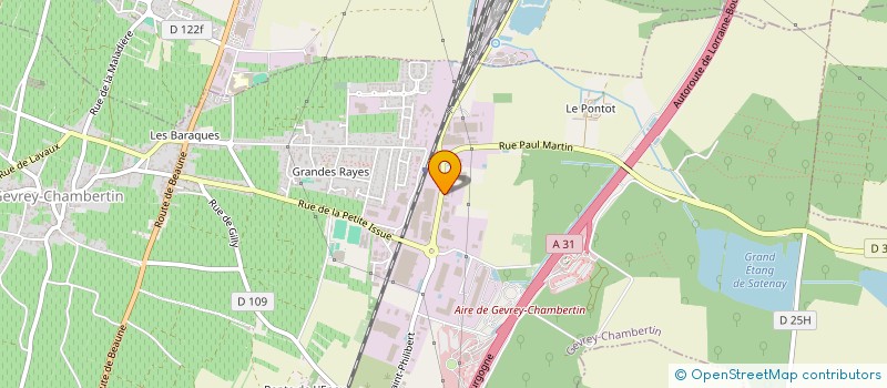 localisation de l'entreprise SARL LES SERRES DES CHAMPS EPERON  BROINDON
