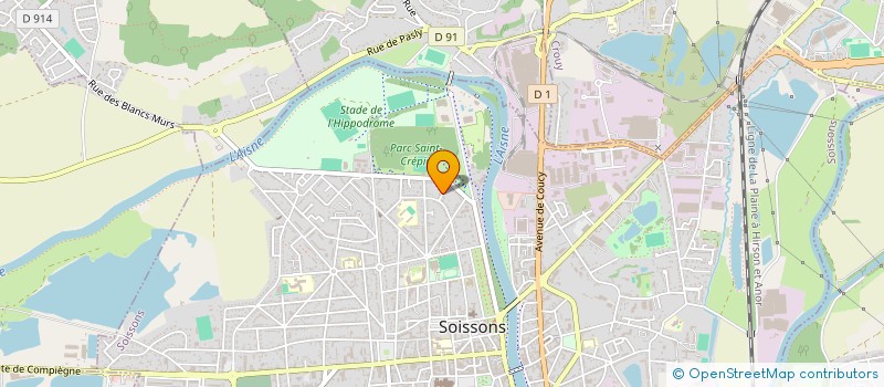 localisation de l'entreprise SARL LES SERVICES DU SOISSONNAIS à SOISSONS