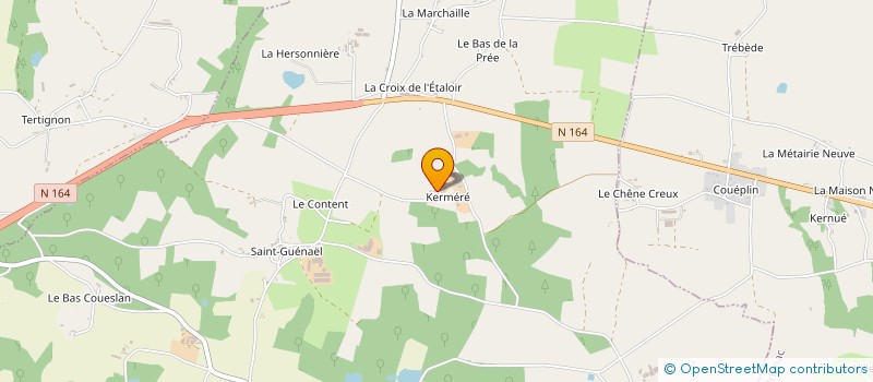 localisation de l'entreprise SARL LES SILLONS à MERDRIGNAC