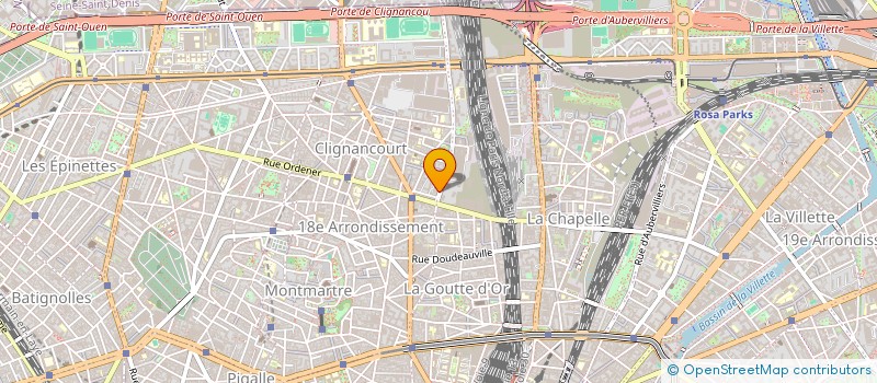 localisation de l'entreprise SARL LES SOEURS TRAORE  PARIS