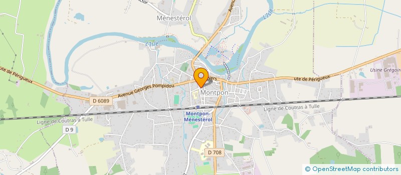 localisation de l'entreprise SARL LES TAMARIS  MONTPON-MENESTEROL