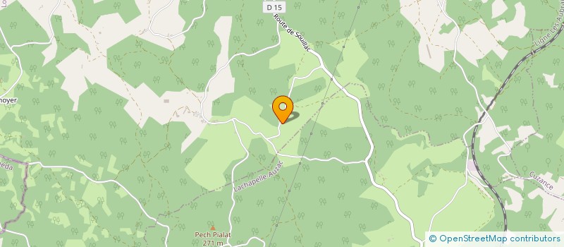 localisation de l'entreprise SARL LES TARTINADES DU QUERCY  GIGNAC