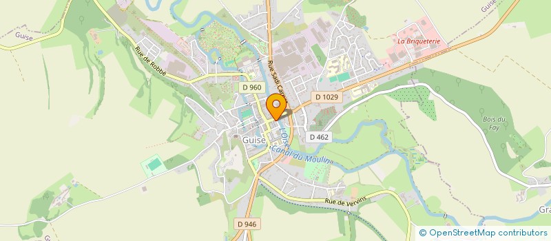 localisation de l'entreprise SARL LES TRESORS D'HARMONY  GUISE