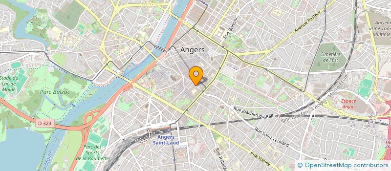 localisation de l'entreprise SARL LES TROIS AIME à ANGERS