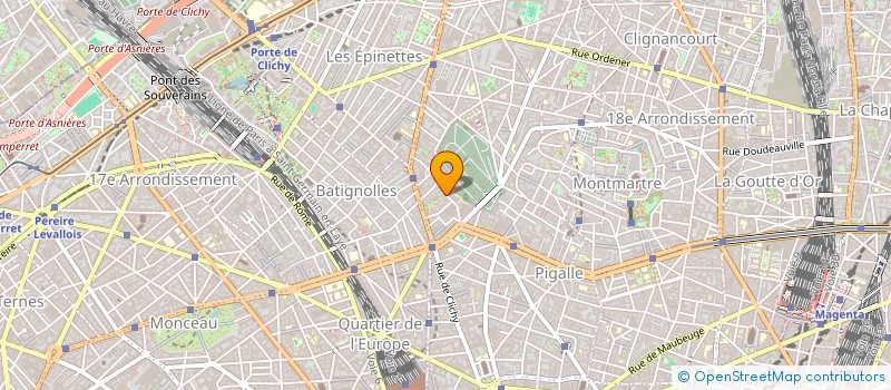 localisation de l'entreprise SARL LES TROIS ANGES  PARIS