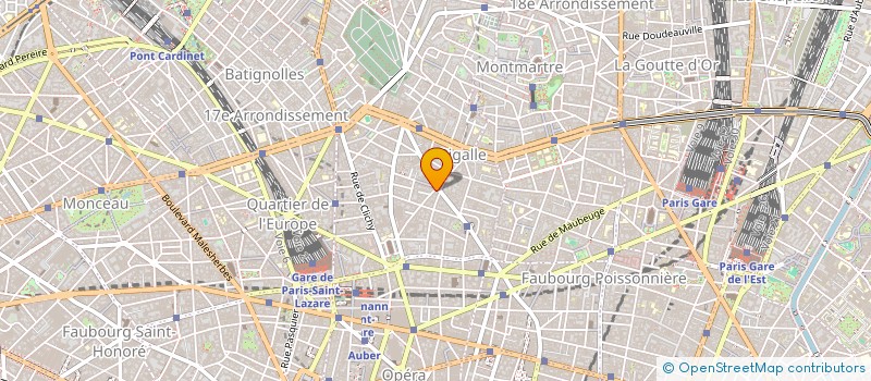 localisation de l'entreprise SARL LES TROIS COQS  PARIS